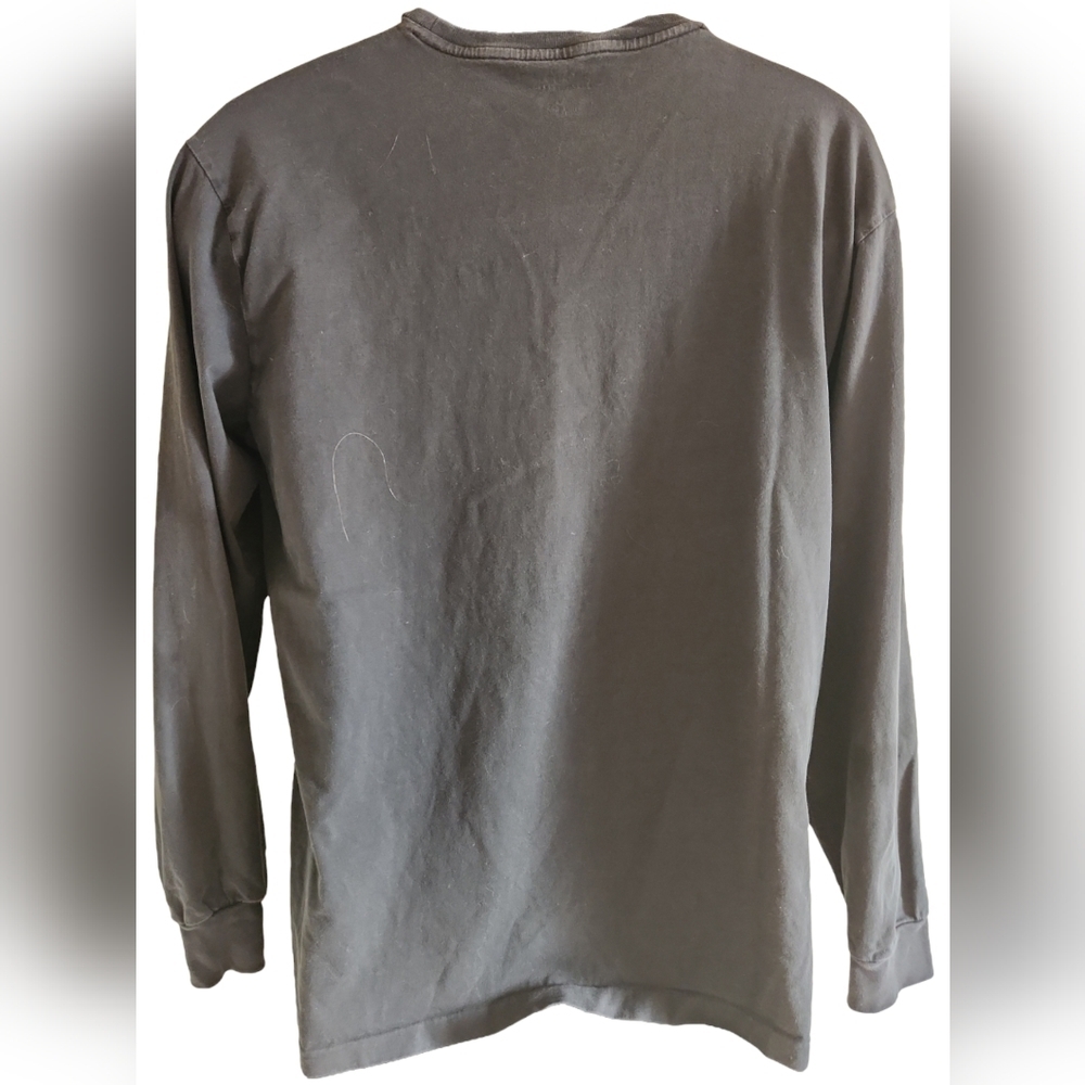 Polo by Ralph Lauren Black Long Sleeve Pocket Tee - Picture 3 of 6